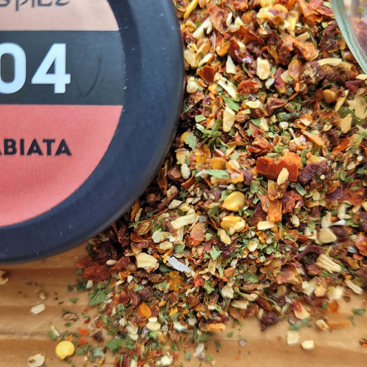 All' Arrabiata Gewürzmischung - feurig aromatisch mit Tomate, Chili und Zwiebel für Pasta, Saucen und mediterrane Gerichte