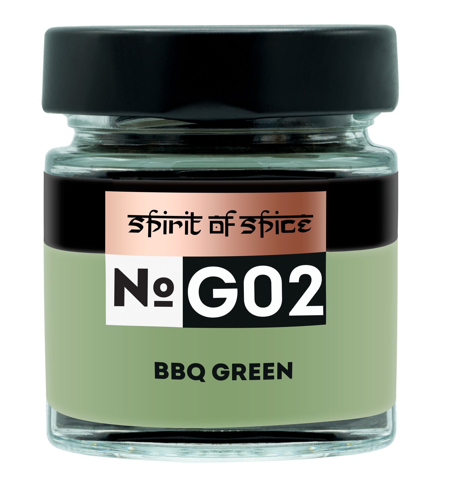 BBQ Green – frische BBQ Kräutermischung mit Oregano, Basilikum, Paprika, Pfeffer und Chili, ideal für vegetarische und vegane Grillgerichte, Marinaden und Gemüse.