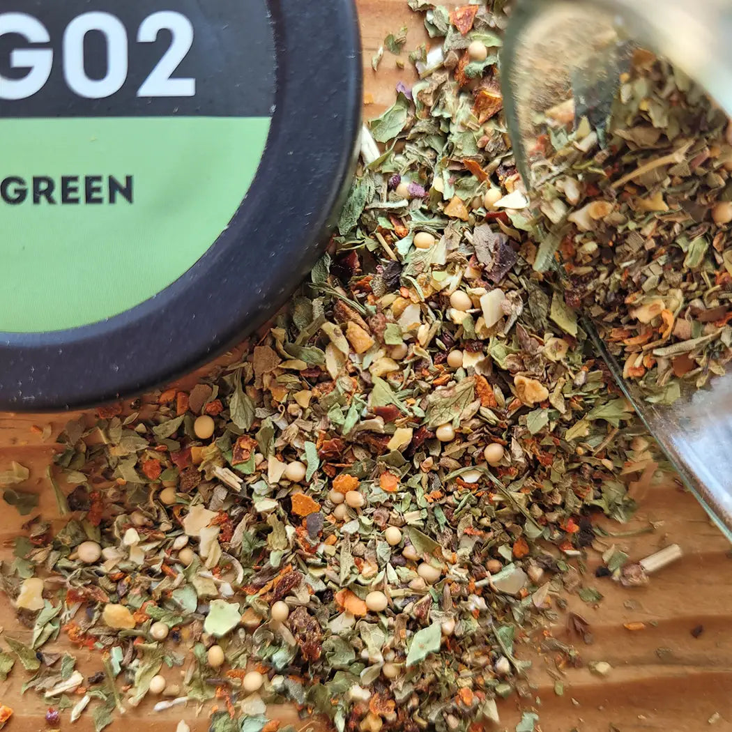 BBQ Kräutermischung – frisch würzig mit Oregano, Basilikum und Paprika für vegetarische und vegane Grillgerichte