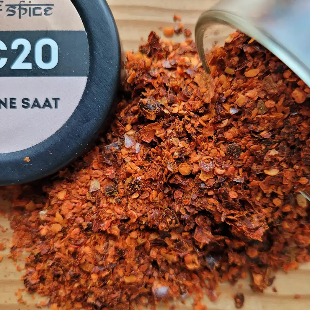 Chili Flocken ohne Saat, aromatisch scharf ohne Kerne für Pasta, Pizza, Saucen und mediterrane Gerichte