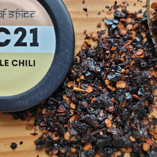 Chipotle Chili - geräucherte mexikanische Jalapeño mit rauchig milder Schärfe für BBQ-Saucen, Marinaden und Schmorgerichte