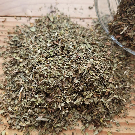 Pfefferminze getrocknet - erfrischend aromatisch für Tee, Desserts und orientalische Gerichte