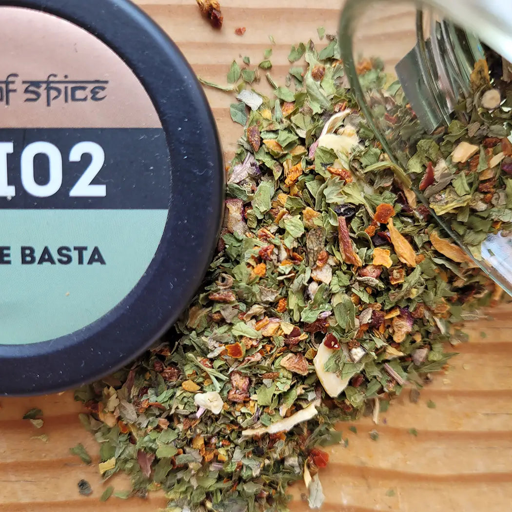 Pasta e Basta Gewürzmischung - frisch aromatisch mit Petersilie, Basilikum und Knoblauch für Pasta, Saucen und Gemüsegerichte