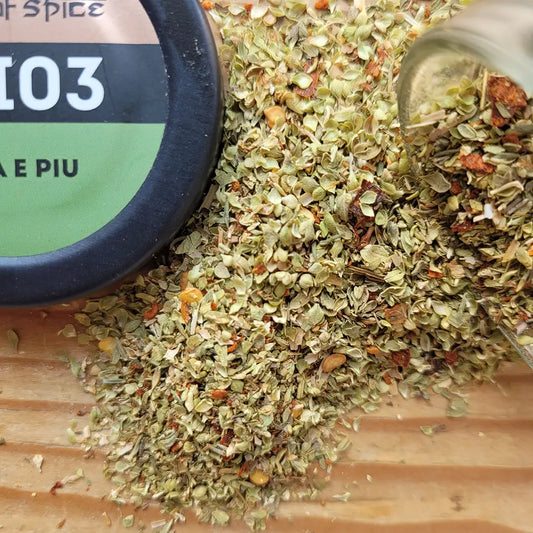 Pizza e Piu Gewürzmischung - würzig aromatisch mit Oregano, Rosmarin und Thymian für Pizza, Bruschetta und Pasta