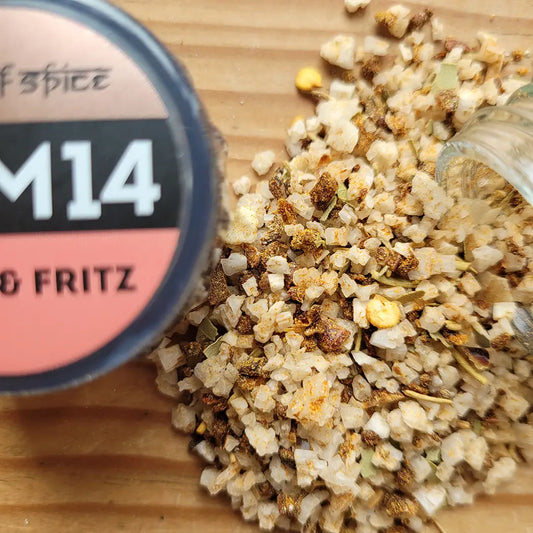 Pomm & Fritz – aromatische Kartoffelgewürzmischung mit Paprika und Rosmarin für Pommes, Rösti und Bratkartoffeln