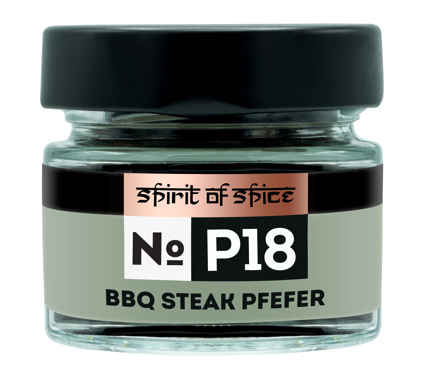 BBQ Steak Pfeffer Gewürzmischung, grob geschroteter, bunter Pfeffer für aromatische Kruste und intensiven Geschmack, perfekt für Steaks, Grillfleisch und Burger.