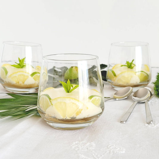 Sommerdessert Zitronencreme ohne Gelatine