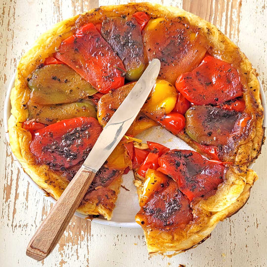 Peperoni-Camambert Tarte Tatin 