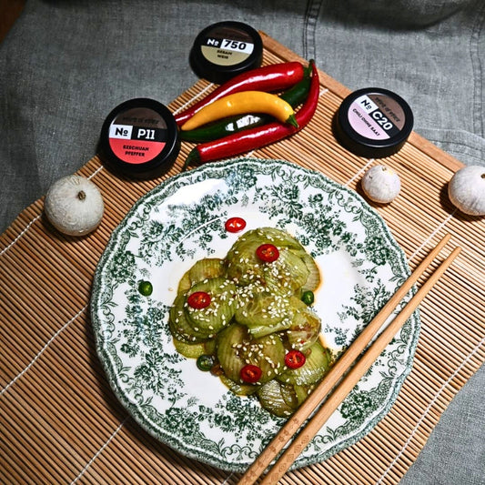 Asiatischer Gurkensalat