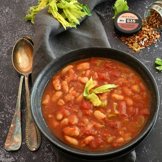 Sizilianische Bohnensuppe, ganz gross im Geschmack
