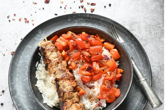 Pouletspiesse La vie en Rose