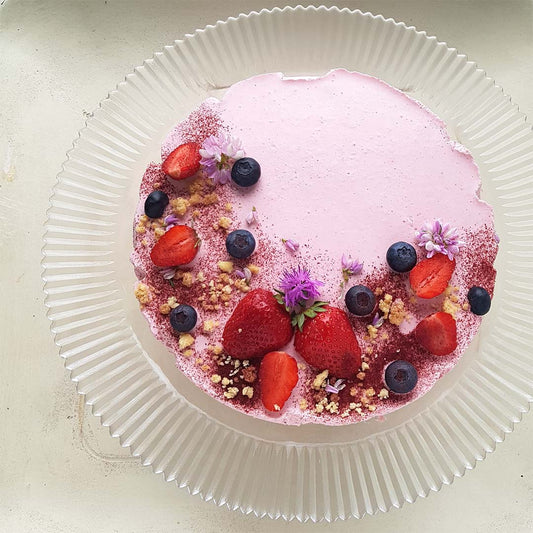 Erdbeer-Quarktorte, fruchtig, frisch und himmlisch cremig