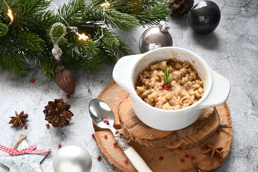 Apfel Crumble mit Fancy Salted Caramel