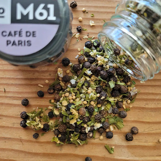 Café de Paris – französische Gewürzmischung mit Kräutern und Senf für Butter, Saucen, Fleisch und Fisch