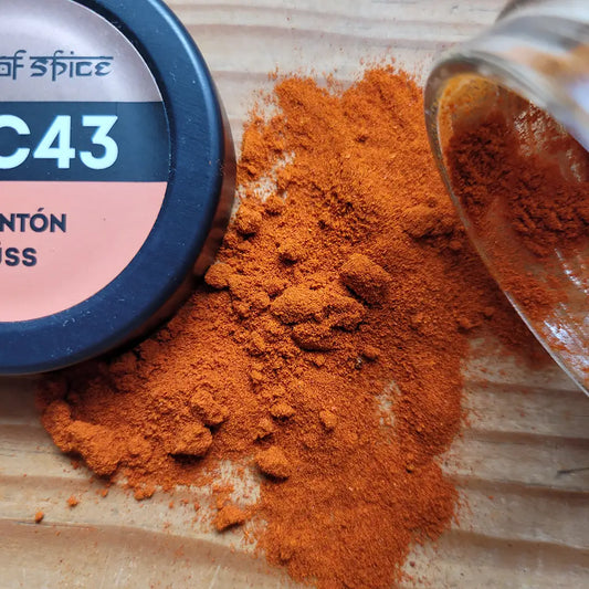 Spanischer Pimenton mild - geräucherter Paprika mit mildem Raucharoma für Eintöpfe, Saucen und Gemüsegerichte