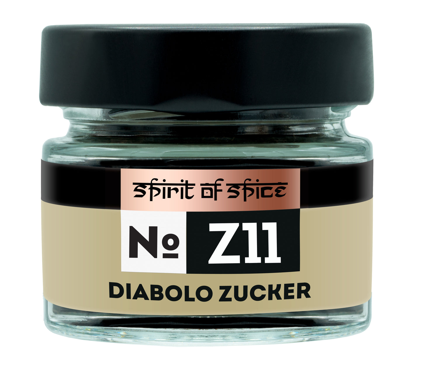 Diabolo Zucker - aromatischer Gewürzzucker aus Rohrohrzucker, Zimt, Orange, Kardamom, Muskat, Chili und Nelke, perfekt für Desserts, Gebäck, Kaffee, heisse Getränke und kreative Küche.