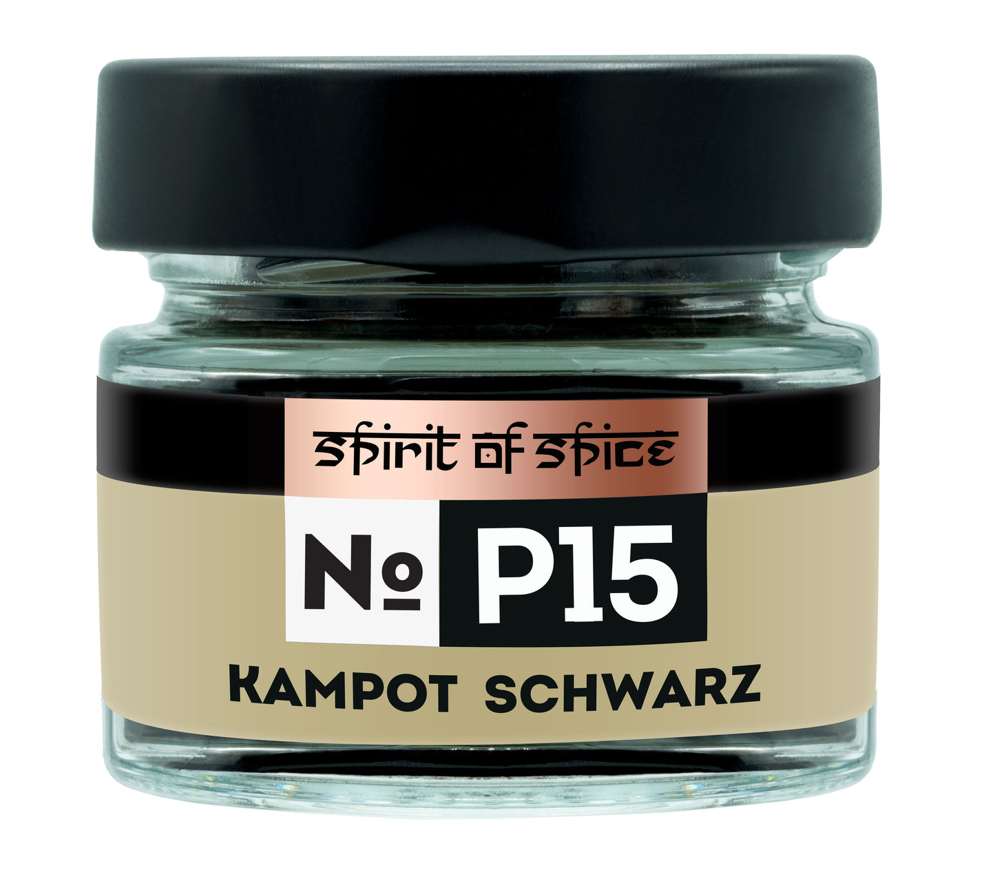 Kampot Pfeffer schwarz - edler Gourmetpfeffer aus Kambodscha, intensiv-würzig mit feiner Fruchtnote, perfekt für Fleisch, Fisch, Gemüse und edle Saucen.